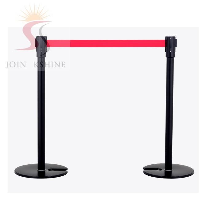 U Shape Black Queue Line Stand Queue Manager Line Barrier Stand