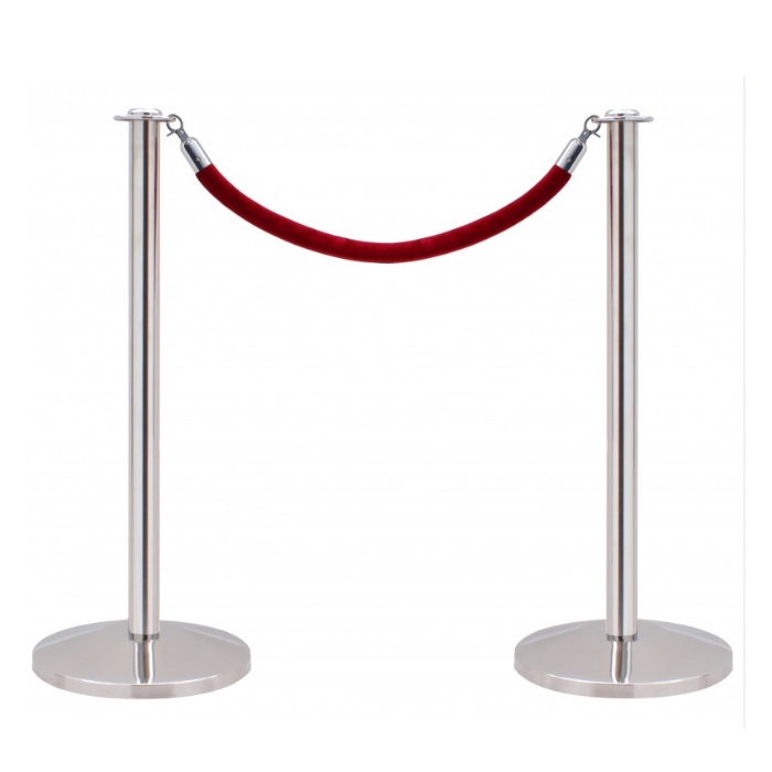 High Quality Red Carpet Events Used Rope Stanchion Posts Crowd Control Poles for Oscar Ceremony