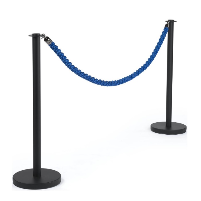 China Supplier Stainless Steel Rope Barrier Removable Bollard Parking Post Stand