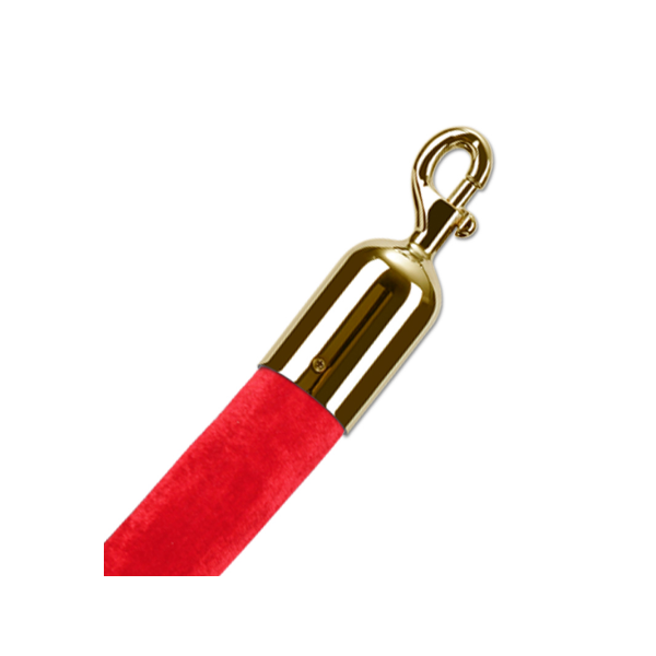 Velvet Rope Replacement Accessory For Metal Rope and Stanchions