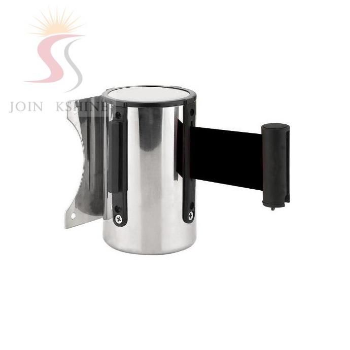 HEATSHAKING Retractable Barrier Belt - Wall-Mounted Crowd Control Tape For Indoor/Outdoor Use